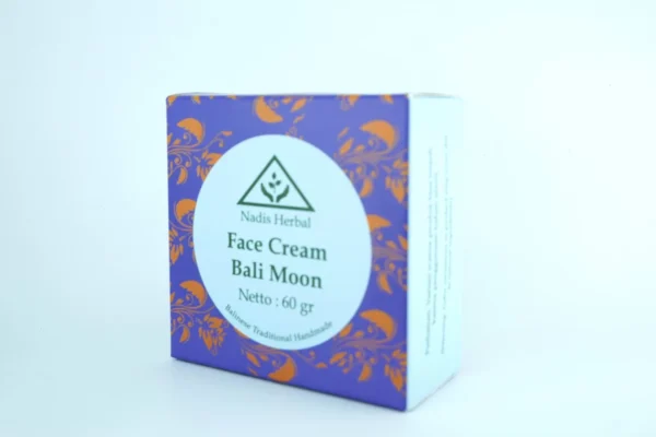 Natūralus veido kremas "Bali Moon" 100g - Image 3