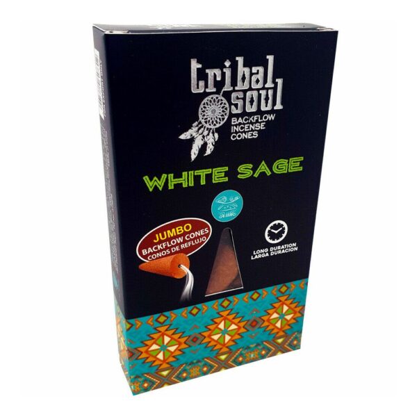 Baltasis Šalavijas (Backflow Kegels Jumbo White Sage - Tribal Soul)
