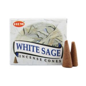 Baltojo Šalavijo kūgiai (White Sage kegels – HEM)