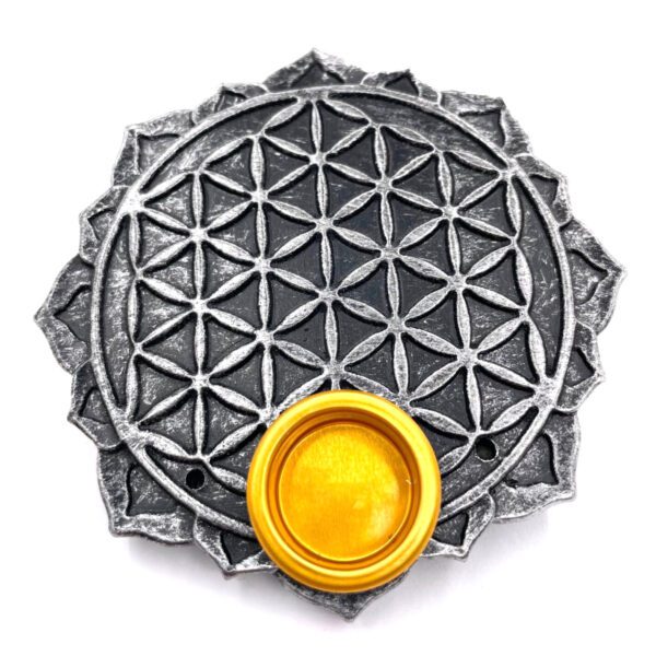 Didelė Gyvybės gėlė - pilka smilkalinė (Flower of Life)