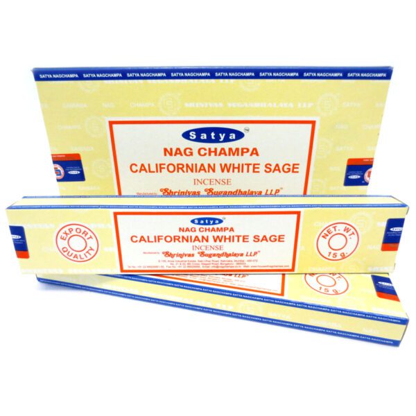 Kalifornijos baltasis šalavijas (Californian White Sage - Satya Nag Champa)