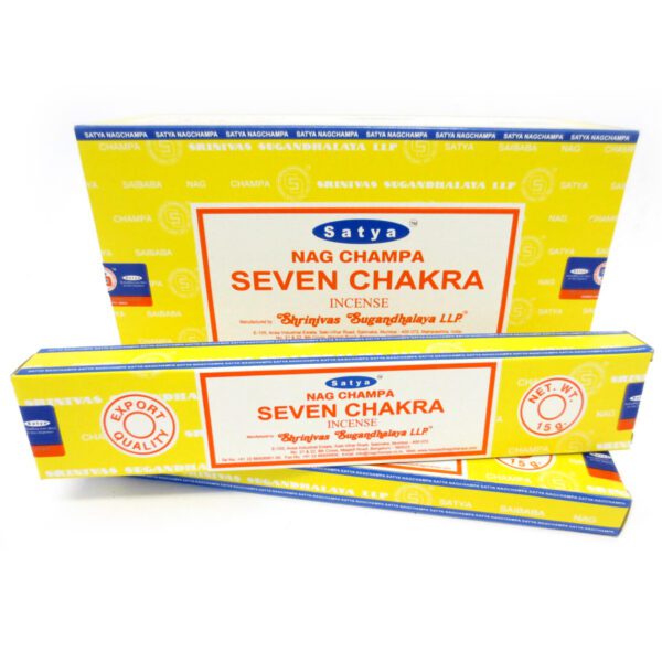 Septynios čakros (Seven Chakra - Satya Nag Champa)